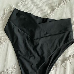 High waisted bikini bottoms